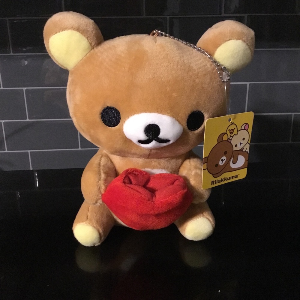 Rilakumma heart plush